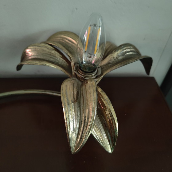 Image 1 of Vintage Wandlampe aus Messing