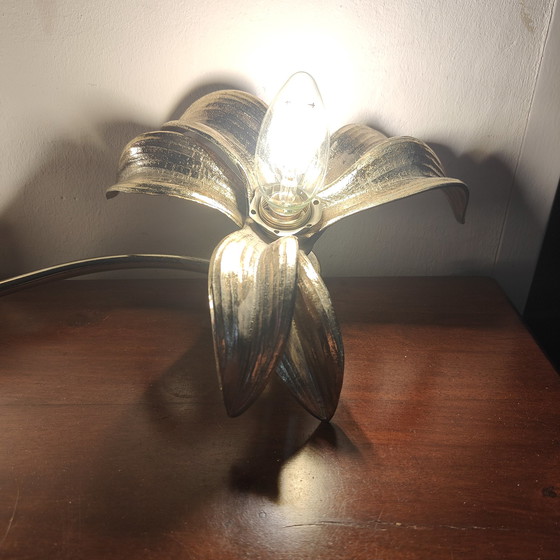 Image 1 of Vintage Wandlampe aus Messing