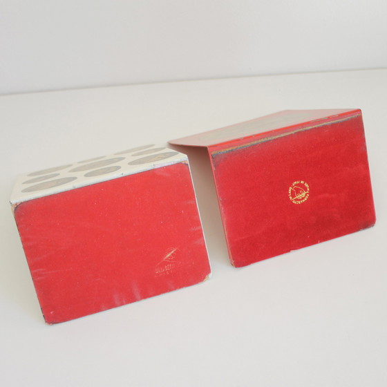 Image 1 of 2x Piero Fornasetti Cammei Buchstützen