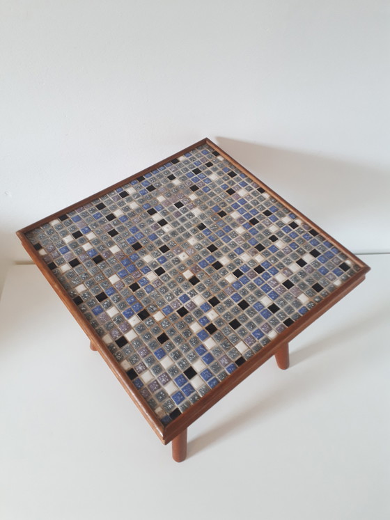 Image 1 of Vintage-Mosaik-Pflanzentisch