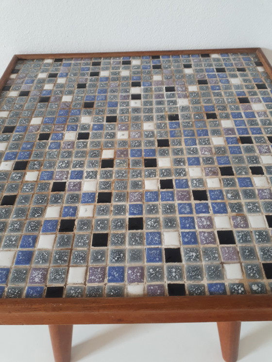 Image 1 of Vintage-Mosaik-Pflanzentisch