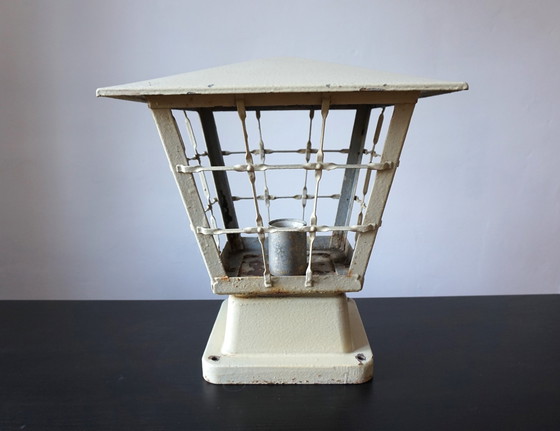 Image 1 of Gartenlampe aus Metall aus den 1960er Jahren