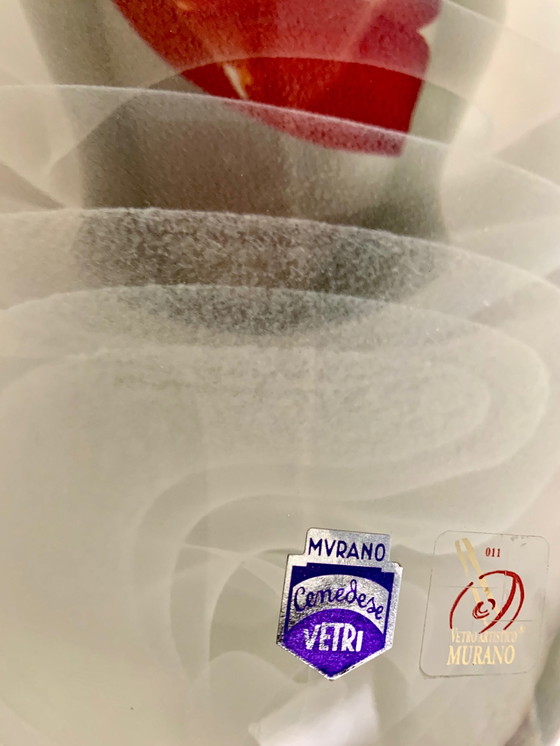 Image 1 of Sommerso Glasobjekt von Gino Cenedese