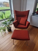 Bergère Carl Hansen + Fußhocker