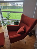 Bergère Carl Hansen + Fußhocker