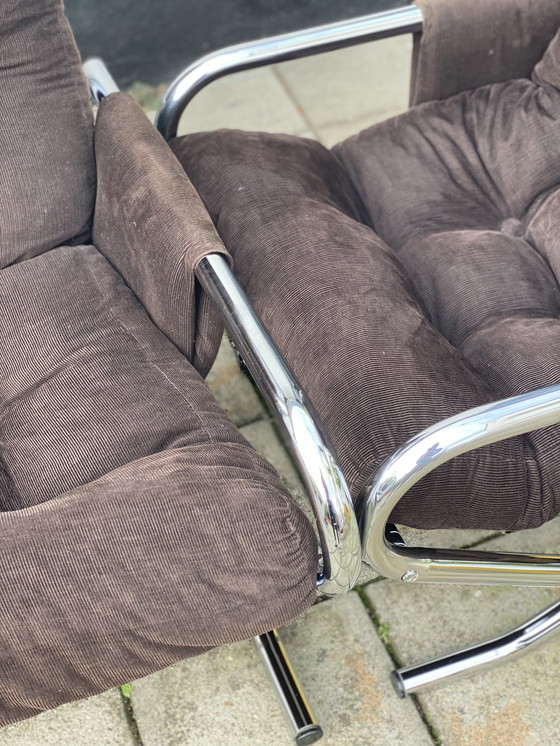 Image 1 of 2 x Loungesessel aus Stahlrohr