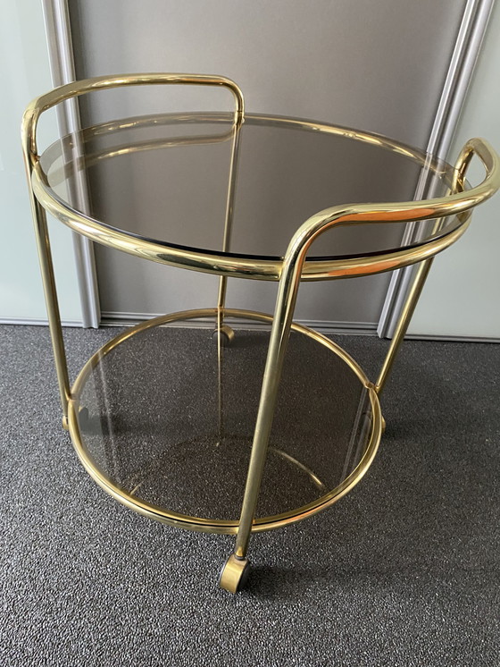 Image 1 of Servierwagen „Hollywood Regency“.