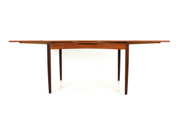 Image 1 of AM Møbler Mid-Century Danish Teak Dining Table / Esstisch, extendable