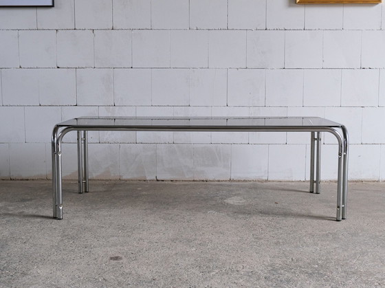 Image 1 of Couchtisch mit Rauchglas