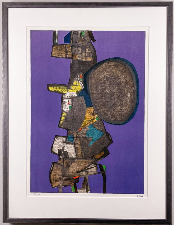 Image 1 of Maurice Estève - Bank Street, 1967 - Lithographie