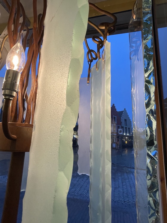 Image 1 of Brand van Egmond Hinter der Stehlampe aus mattiertem Glas