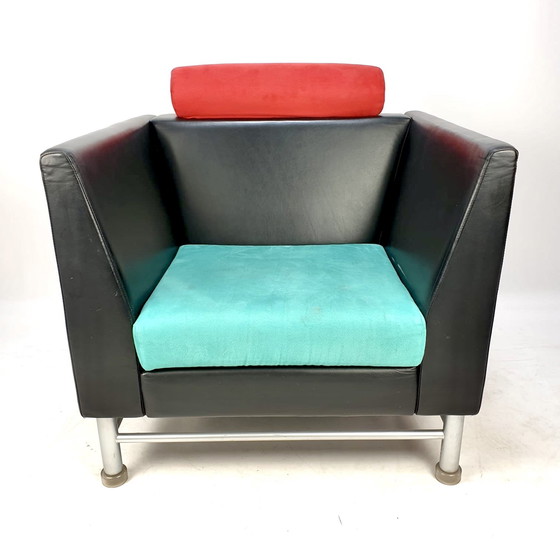 Image 1 of Knoll Loungesessel "East Side" von Ettore Sottsass