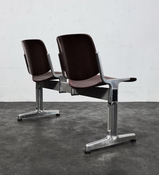 Image 1 of Castelli DSC 106 Holz Chair Stuhl Bank von Giancarlo Piretti