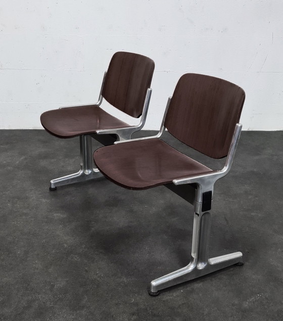 Image 1 of Castelli DSC 106 Holz Chair Stuhl Bank von Giancarlo Piretti