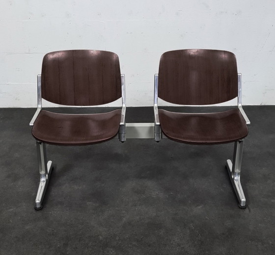 Image 1 of Castelli DSC 106 Holz Chair Stuhl Bank von Giancarlo Piretti