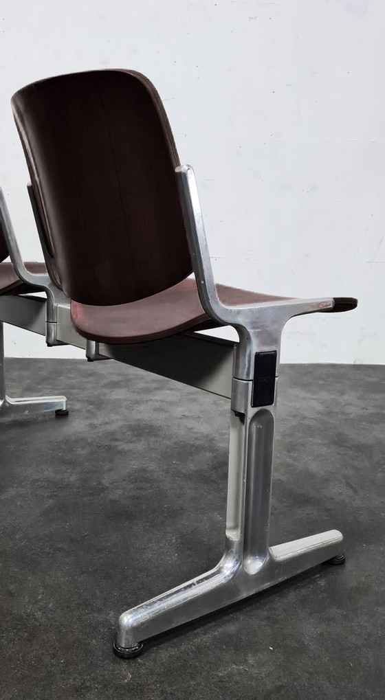 Image 1 of Castelli DSC 106 Holz Chair Stuhl Bank von Giancarlo Piretti