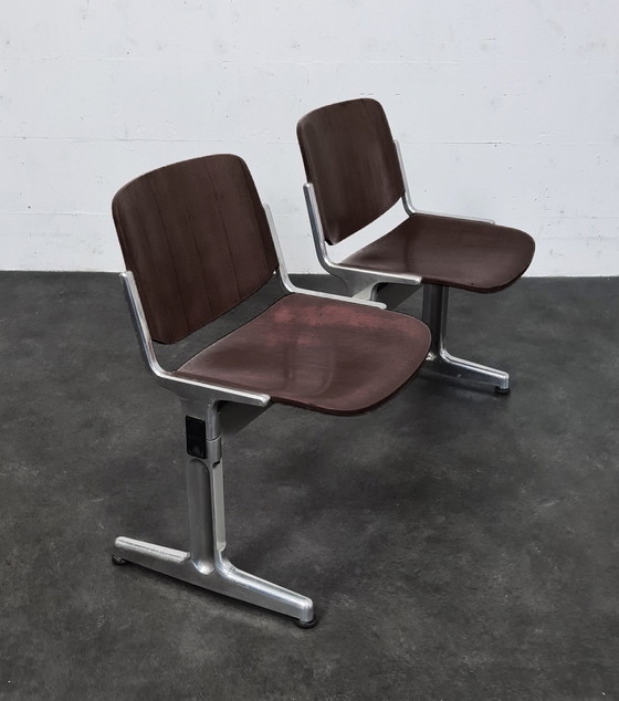 Image 1 of Castelli DSC 106 Holz Chair Stuhl Bank von Giancarlo Piretti