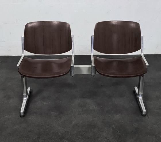 Image 1 of Castelli DSC 106 Holz Chair Stuhl Bank von Giancarlo Piretti