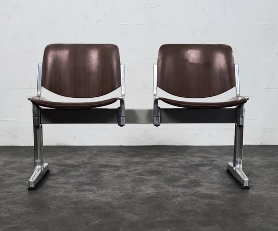 Image 1 of Castelli DSC 106 Holz Chair Stuhl Bank von Giancarlo Piretti