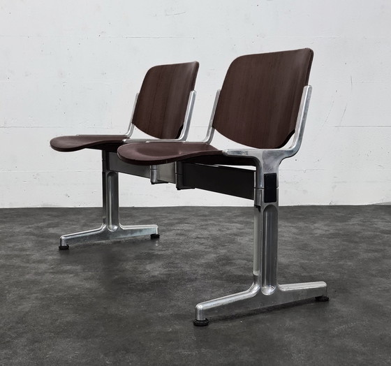 Image 1 of Castelli DSC 106 Holz Chair Stuhl Bank von Giancarlo Piretti