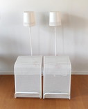 2 x Beistelltisch mit Beleuchtung