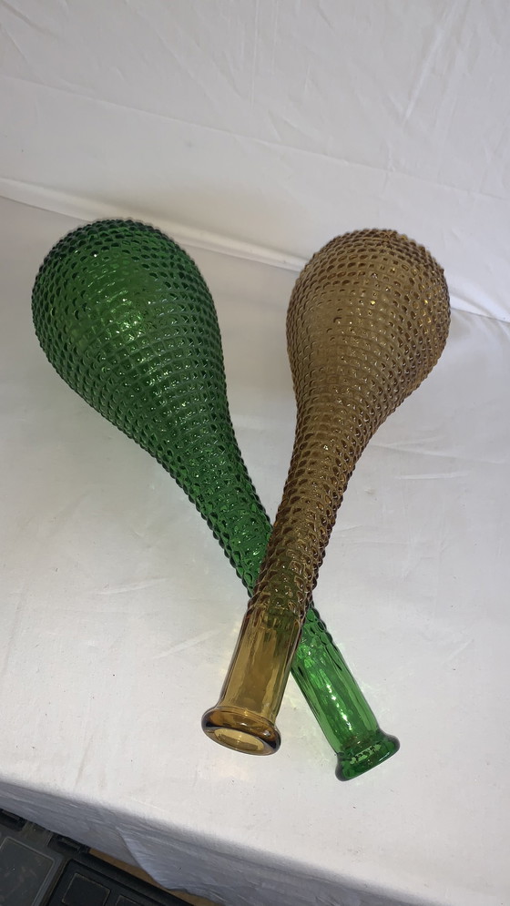 Image 1 of Empoli gerippte dekorative Flaschen/dekorative Vasen