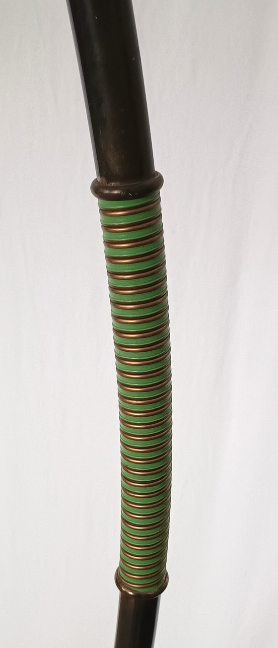 Image 1 of Bogenlampe aus Messing aus den 50er Jahren