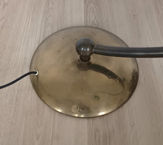Image 1 of Bogenlampe aus Messing aus den 50er Jahren
