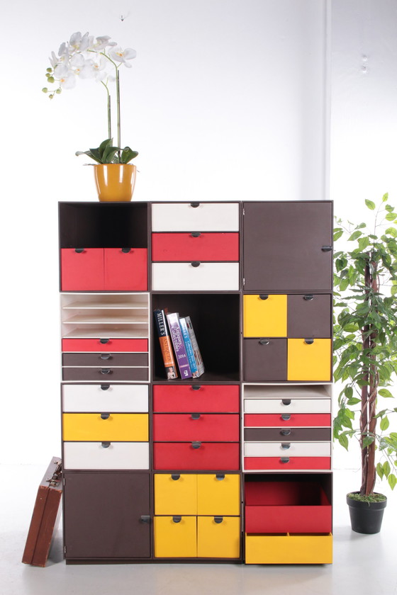 Image 1 of Großer Palaset Palanox Aufbewahrungsschrank von Treston Oy, Finnland 1972