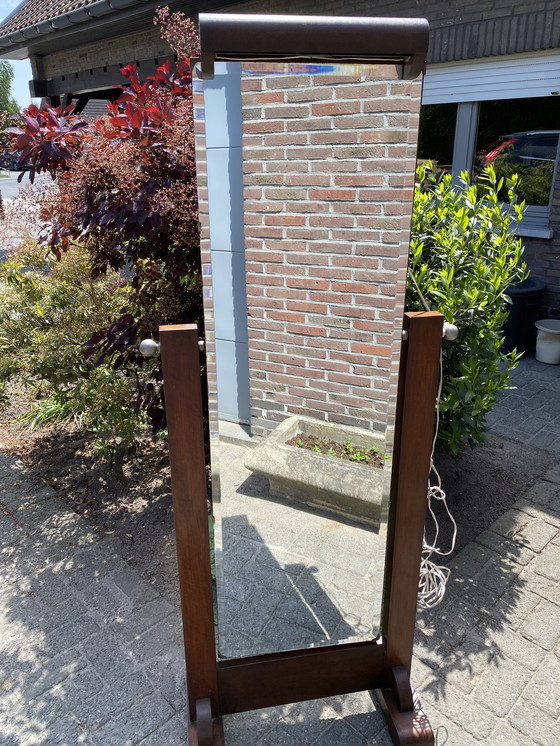 Image 1 of Klappspiegel im Art Deco