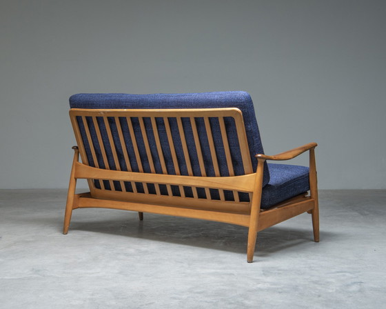 Image 1 of 2-Sitzer-Sofa „FD161“, Arne Vodder für Frankreich & Daverkosen, Dänemark, 1950er Jahre