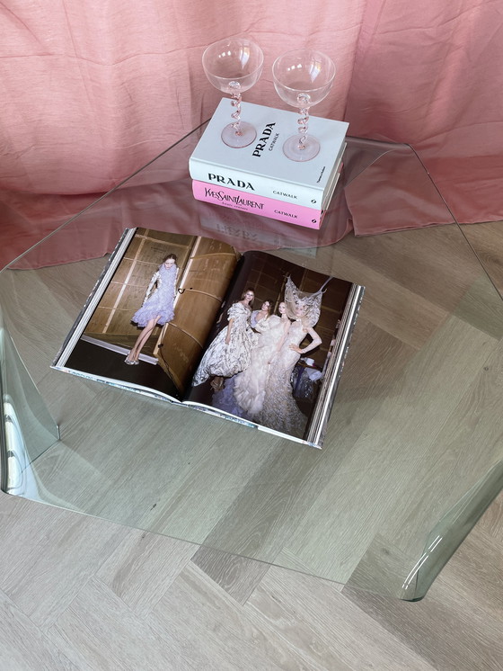 Image 1 of Fiam Italia Couchtisch aus Glas mit Wasserfallkante