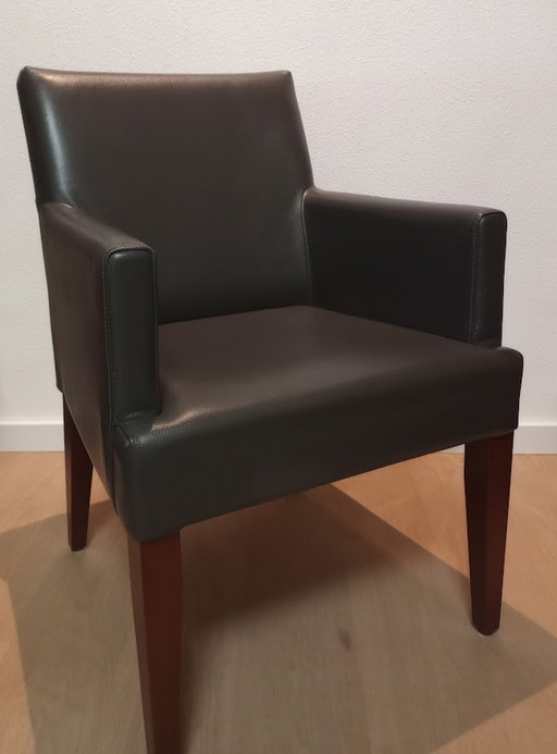 4x Design Esszimmersessel als Set