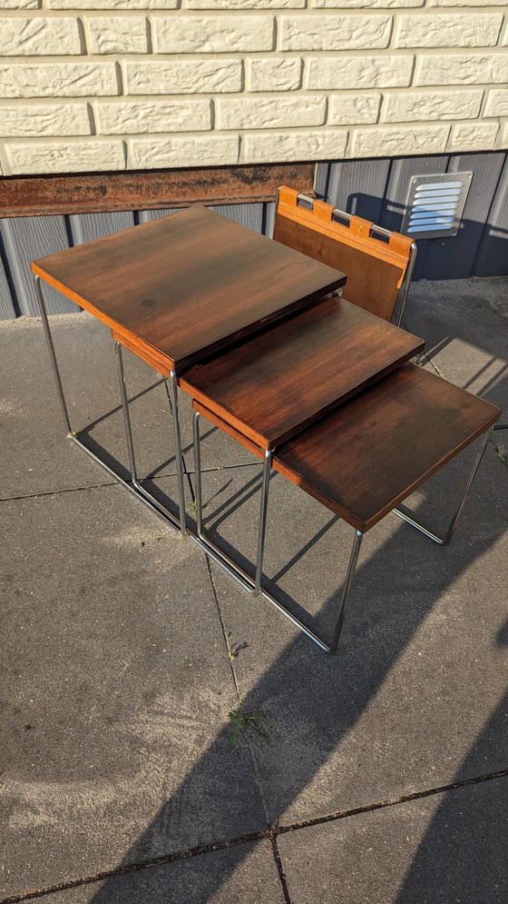 Image 1 of Brabantia Satztische mit Zeitschriftenständer