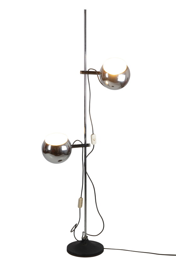 Image 1 of Herda verchromte Stehlampe aus den 1970er Jahren