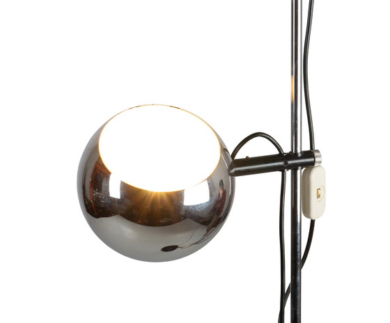 Image 1 of Herda verchromte Stehlampe aus den 1970er Jahren