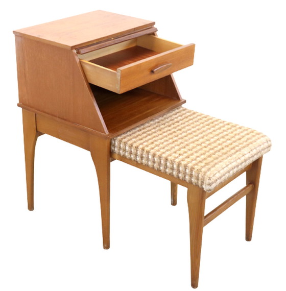 Image 1 of Klatschbank Telefonbank 'Tremar' Vintage