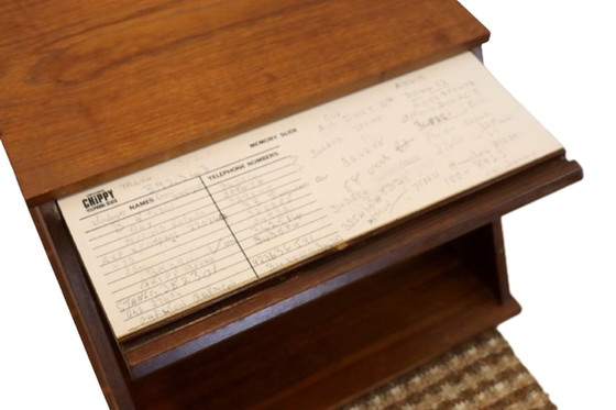 Image 1 of Klatschbank Telefonbank 'Tremar' Vintage