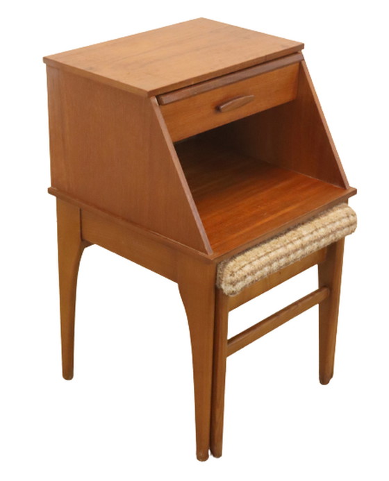 Image 1 of Klatschbank Telefonbank 'Tremar' Vintage