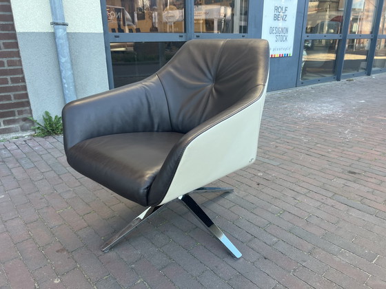 Image 1 of De Sede 0378 01 Drehsessel Leder