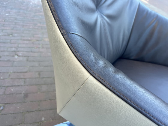Image 1 of De Sede 0378 01 Drehsessel Leder