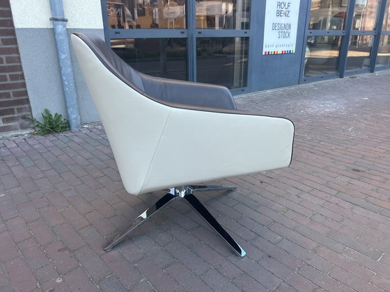 Image 1 of De Sede 0378 01 Drehsessel Leder