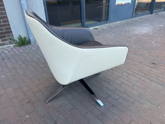 Image 1 of De Sede 0378 01 Drehsessel Leder