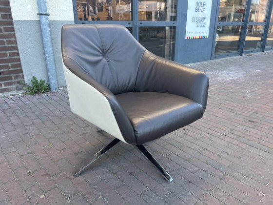Image 1 of De Sede 0378 01 Drehsessel Leder