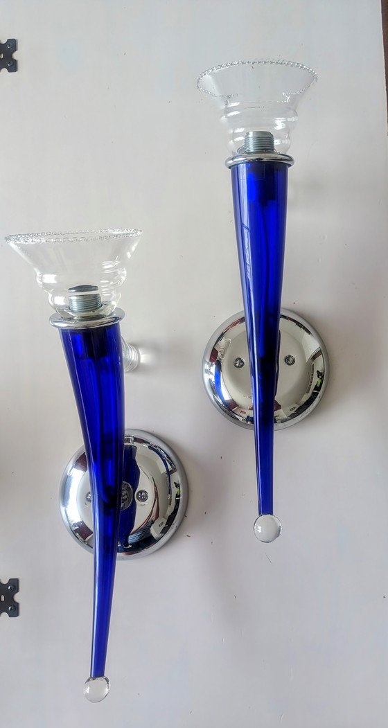 Image 1 of 2x Artemide Giuseppe Righetto Wandlampen