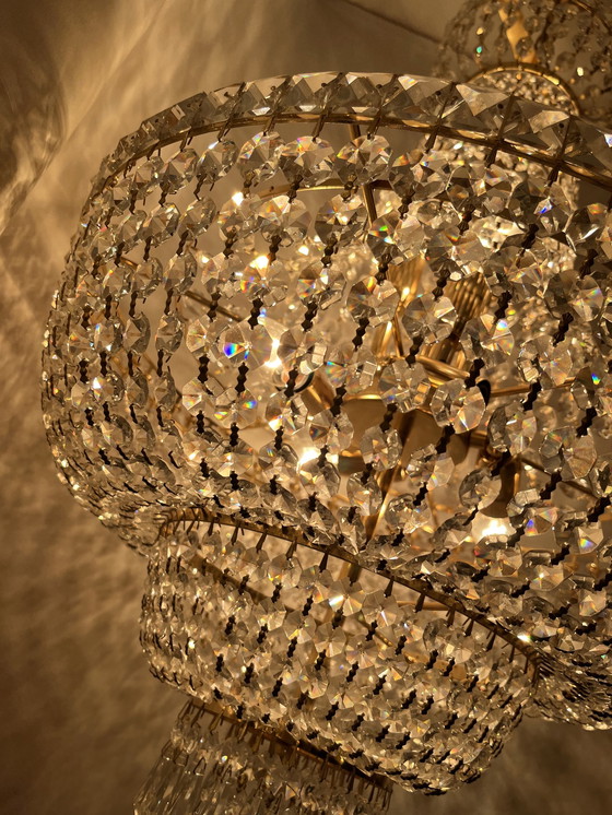 Image 1 of XXL-Kronleuchter aus Kristallstrass