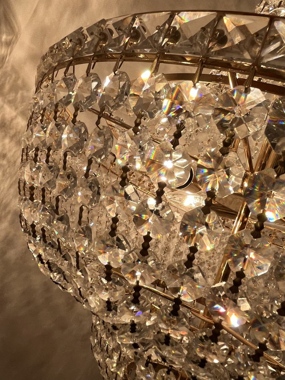 Image 1 of XXL-Kronleuchter aus Kristallstrass