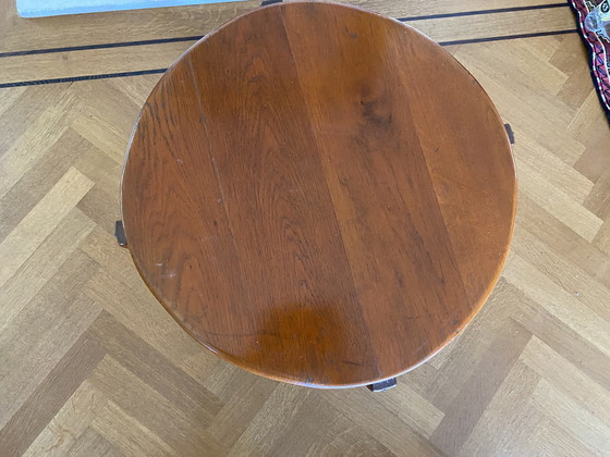 Image 1 of Schuitema Jugendstil-Lampentisch & Pflanzentisch