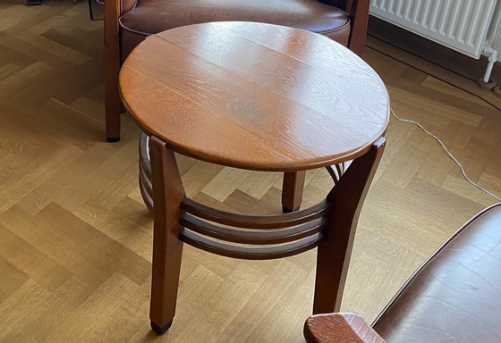 Image 1 of Schuitema Jugendstil-Lampentisch & Pflanzentisch