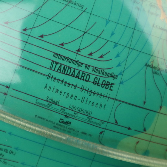 Image 1 of Beleuchtete Globuslampe 1970